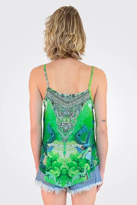 Printed Cami - Green