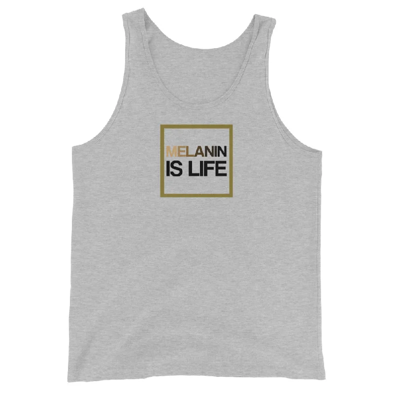 Unisex Tank / Heather Grey / XS